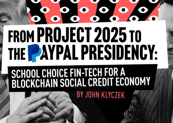 School Choice Fin-Tech for a Blockchain Social Credit Economy