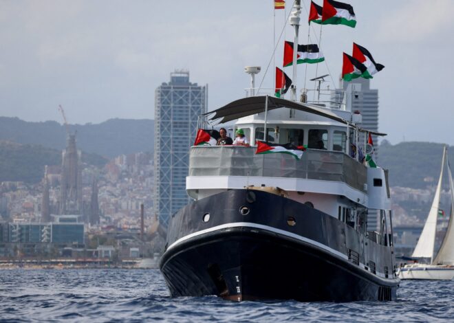 Humanitarian Flotilla Departs Spain in Biggest Attempt to Break the Israeli Blockade on Gaza