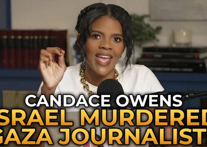 Why Israel Murdered Journalists in Gaza – Candace Owens