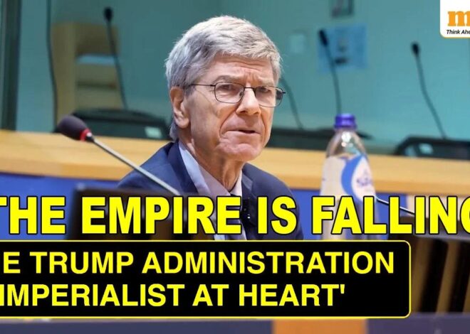 Jeffrey Sachs Warned The World Against 'Crazy Land' Chaos – SLAMMING Donald Trump’s Tariffs