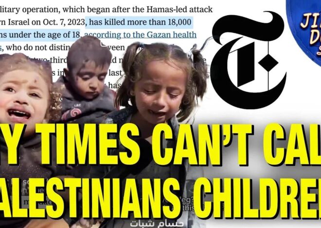 No Denying The New York Times Serves Israel After This – Ryan Cristián