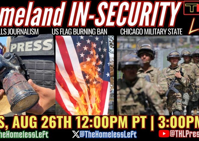 Israel Kills Journalists LIVE On Air, Trump Bans US Flag Burning, Chicago Military | THL LIVE