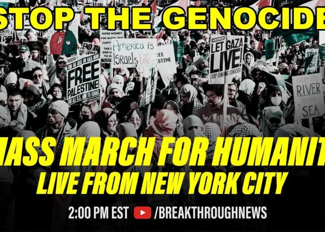 Mass March for Humanity – Stop Starving Gaza