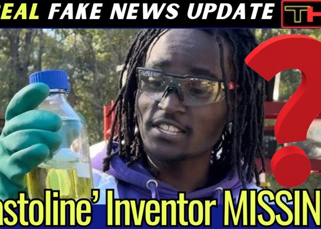 A REAL Fake News Update | MSM says Young Inventor of Solar Powered Plastoline is Not Really Missing