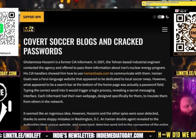 CIA Operated a Network of Websites for Spies Worldwide | @GetIndieNews