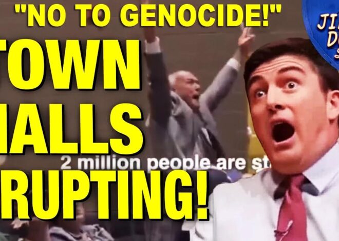 Voters BOO Congressman Off Stage Over Supporting Israel's Genocide In Gaza