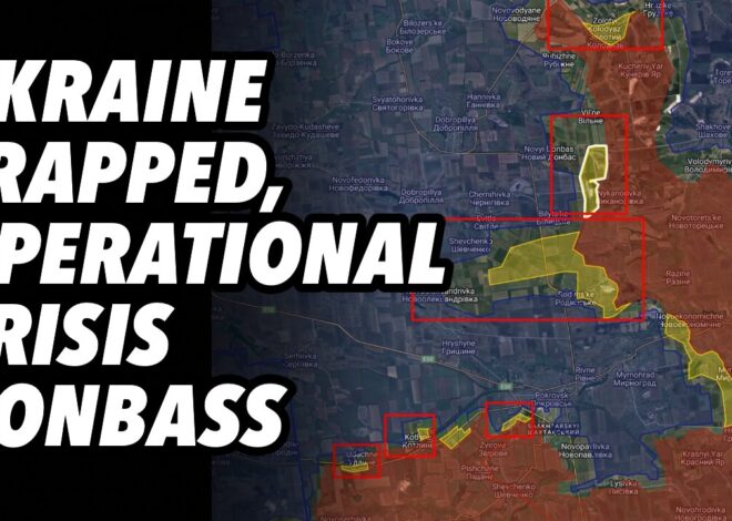 Ukraine trapped, operational crisis Donbass