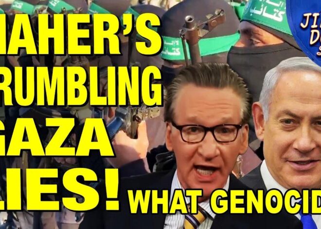 Bill Maher's WORST Garbage Take On Gaza Genocide