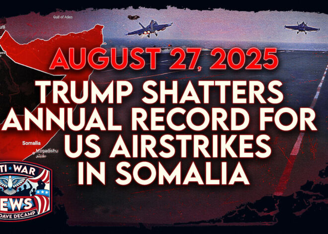 Trump Shatters Record for US Airstrikes in Somalia, Christian Clergy To Stay in Gaza City, and More