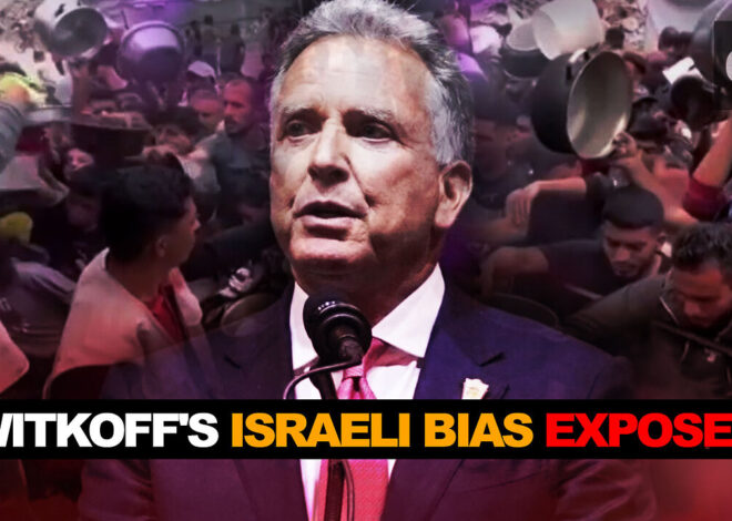 Trump’s top Gaza negotiator reveals Israel bias