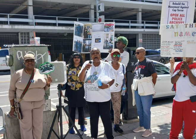 Protests across California demand justice for Jalani Lovett — Fight Back! News