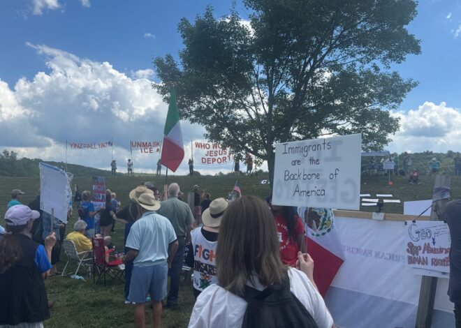 Moshannon ICE Protest in Rural PA Coal Town Opens Eyes