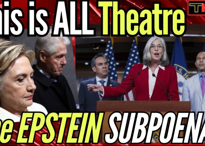 House Committee Subpoenas The Clintons Over Epstein, and Still No Arrests