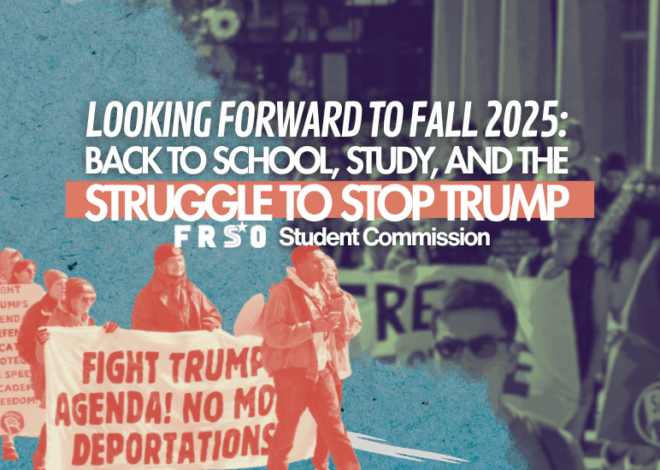 Back to School, Study, and the Struggle to Stop Trump — Fight Back! News