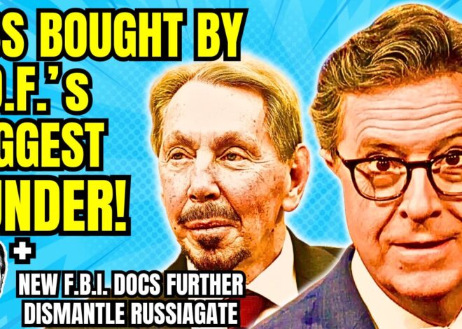 LIVE: Colbert, CBS & Paramount Were Just Bought By Israel’s Largest Donor