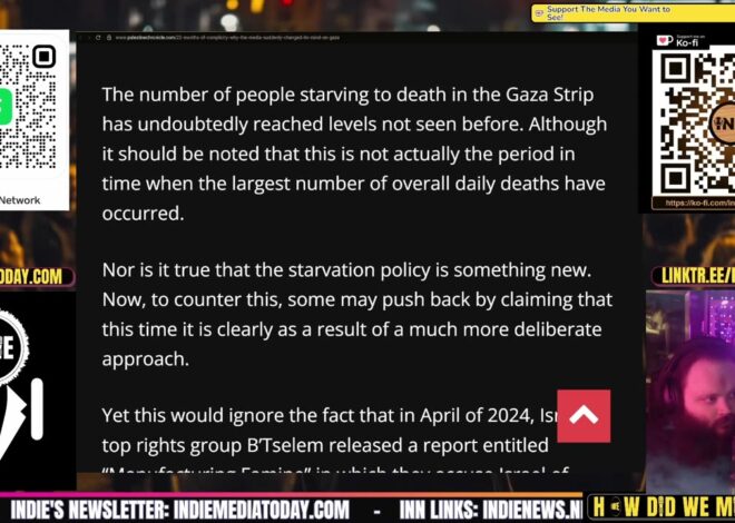 New Gaza City Photo | Two-State FARCE | Cameras for Bread | Whistleblowers Coming Forward