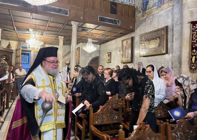 Gaza City Orthodox Church in Israeli Evacuation Zone