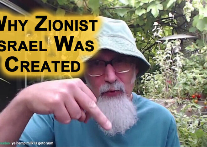 Why Zionist Israel Was Created: To Control Middle East Resources, See ‘Haavara Agreement’, Transfer