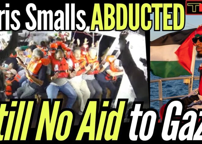 Labor Activist Christian Smalls BEATEN by the IDF as Another Freedom Flotilla Crew is KIDNAPPED