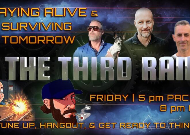 REPLAY OF PREVIOUS BROADCAST Third Rail w/ Natureboy feat: Charlie Robinson Tim James Jeff Berwick