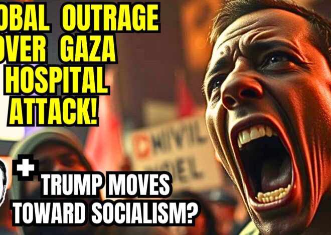 LIVE: Global Outrage Over Israel’s Hospital Attack + Trump’s New Socialism