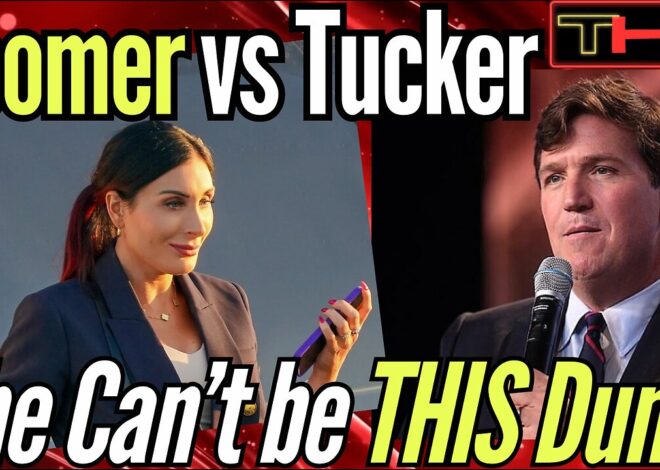 Zionist Psychopath, Laura Loomer ATTACKS Tucker Carlson, and it does not end well for her