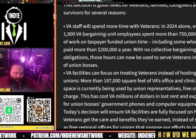 VA Terminates Union Contracts for Nurses | @GetIndieNews