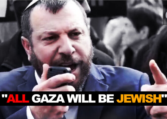 Israeli minister boasts of Gaza Final Solution