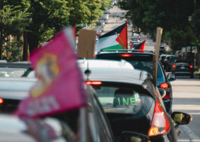 Milwaukee car caravan takes streets for Palestine — Fight Back! News