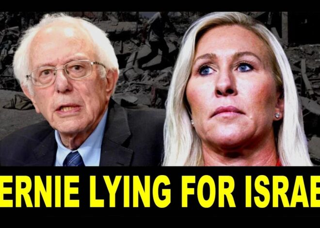 Bernie Sanders STILL REFUSES To Label Israel's Murdering Of Palestinians GENOCIDE