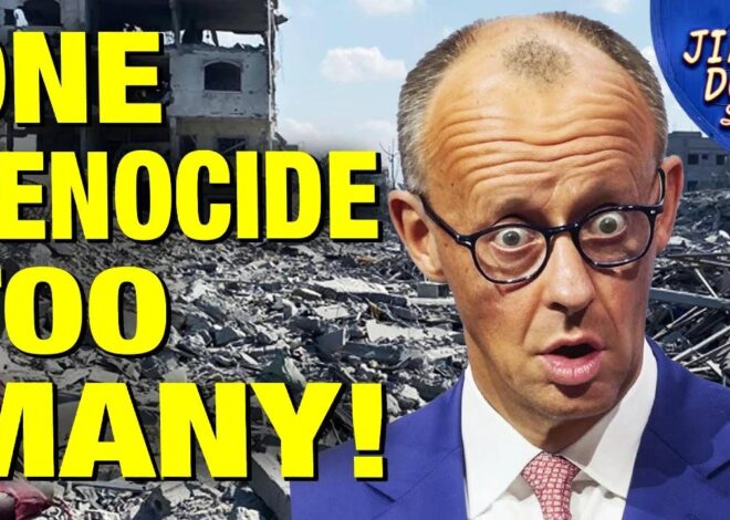 Germany FINALLY Cracks Down On Israel Over Gaza Genocide Holocaust