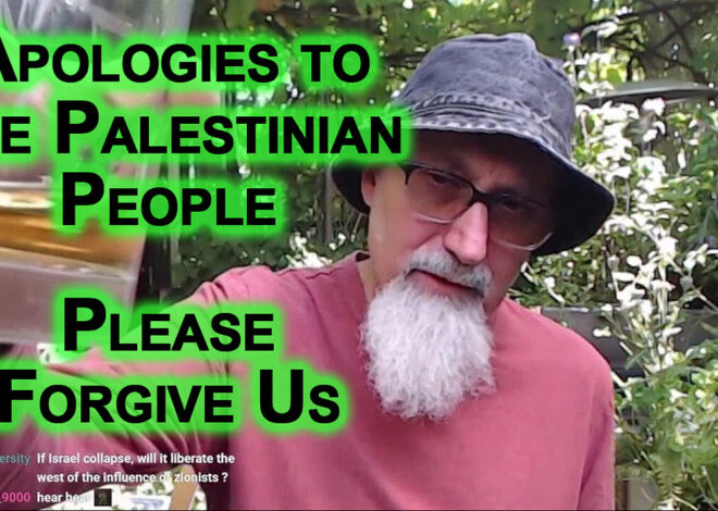 Apologies to the Palestinian People for Allowing Our Governments to Genocide You, Please Forgive Us