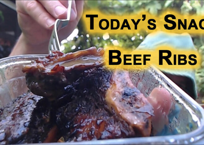 Todayâs Snack: Chocolate Pudding, Roasted Vegetables and Beef Ribs [ASMR, Food, Healthy Eating]