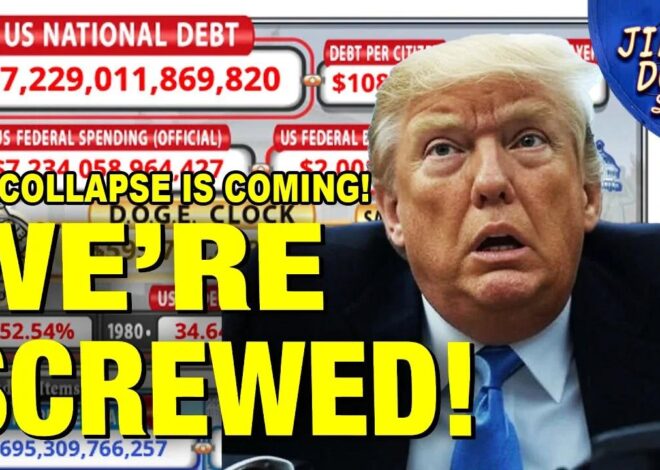 National Debt Now Exceeds $37 TRILLION – We Did It