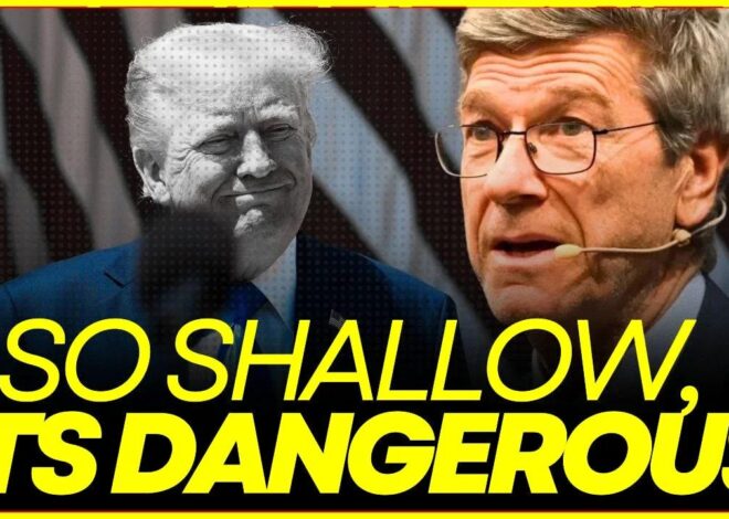 This Isn’t A Presidency, It’s A One Man Circus – Jeffrey Sachs Tears Into Donald Trump