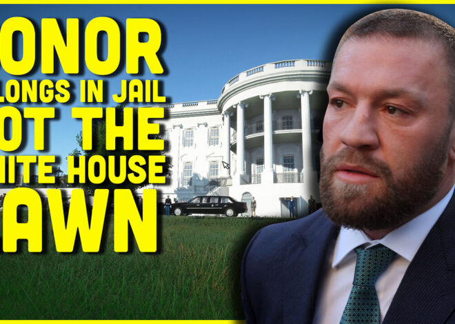 Conor McGregor Belongs In Prison