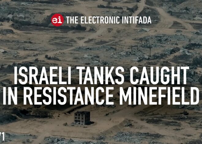 Israeli tanks caught in resistance minefield, with Jon Elmer