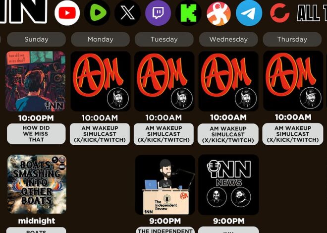 INN This Week 8/16 – 8/22/25 | @GetIndieNews @jesse_jett @IndLeftNews @AngelJRivera08 @ReefBreland @ogbonna_Collin @leftist_news12 @AMWakeup @SlowNewsDayShow @TheIndReview @3yes_3ars @TLAVagabond
