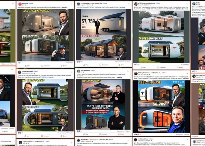 The curious case of the Tesla Tiny House spam