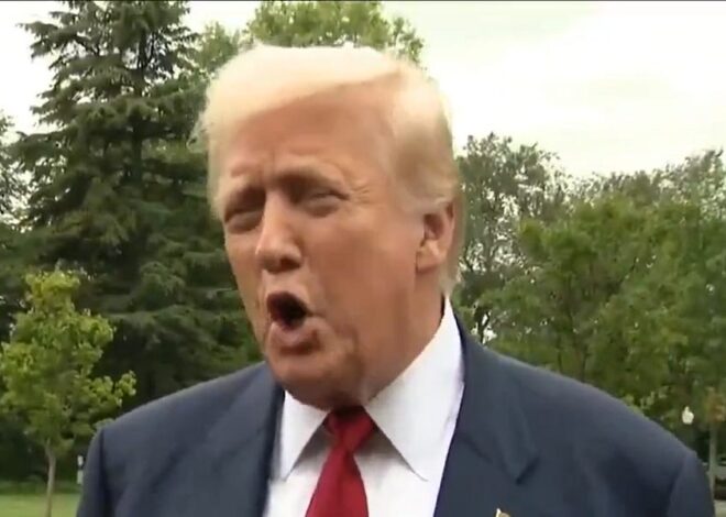 President Trump courageously plans nuclear war to prevent release of Trump-Epstein files