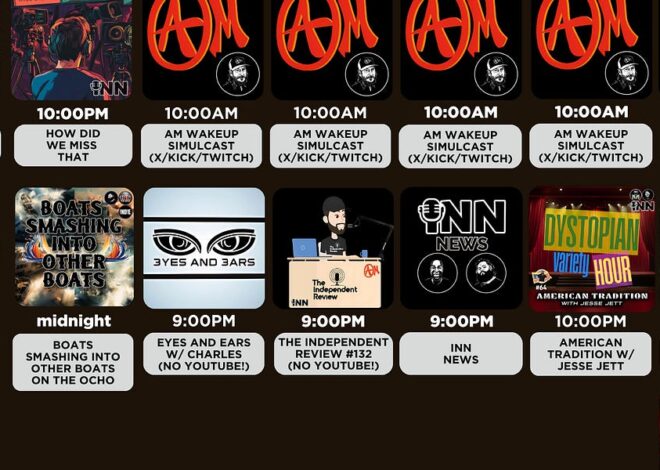 INN This Week 8/9 – 8/15/25 | @GetIndieNews @jesse_jett @IndLeftNews @AngelJRivera08 @ReefBreland @ogbonna_Collin @leftist_news12 @AMWakeup @SlowNewsDayShow @TheIndReview @3yes_3ars @TLAVagabond