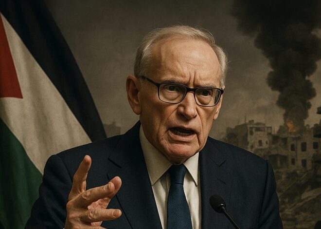 Bob Carr Calls Israel’s Actions Genocide
