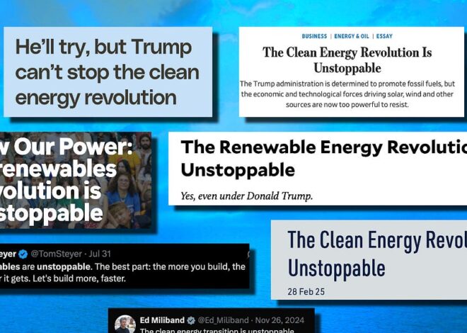 Stop saying “the clean energy revolution is inevitable”