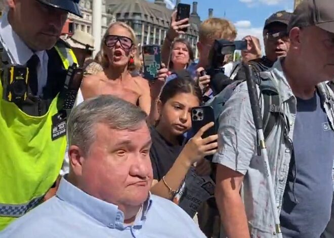 If a blind protester in a wheelchair is considered a terrorist, anyone can be treated as a terrorist