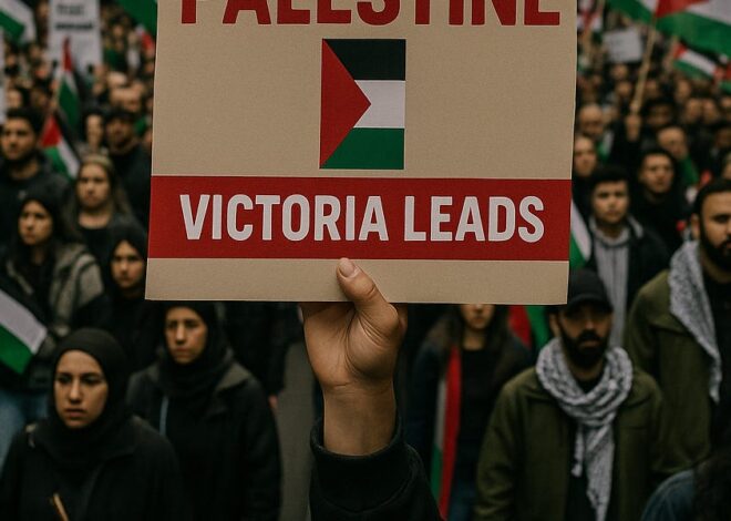 Australia Rises for Palestine as Victoria Leads