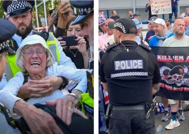 Police confirm saying “kill ’em all” is not terrorism, but non-violently opposing genocide is