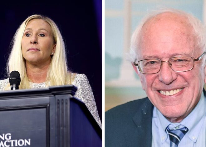 Marjorie Taylor Greene Called It A Genocide Before Bernie Sanders