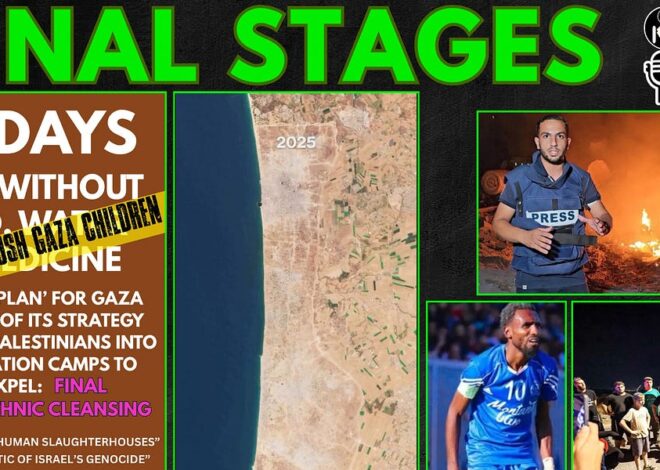 Israel Continuing Final Stages of Ethnic Cleansing Relatively Uncontested