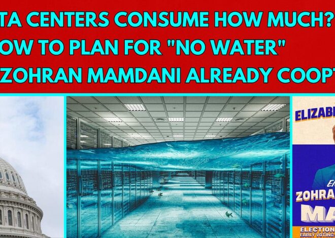 Congress Conflicts of Interest, Data Center DRAIN, Ready for No Water?, Zohran Already Co-Opted