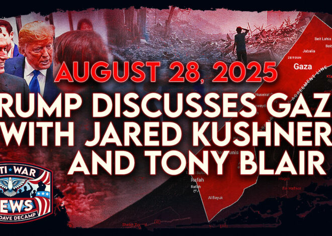Trump Discusses Gaza With Kushner and Blair, Gaza Orthodox Church in Evacuation Zone, and More